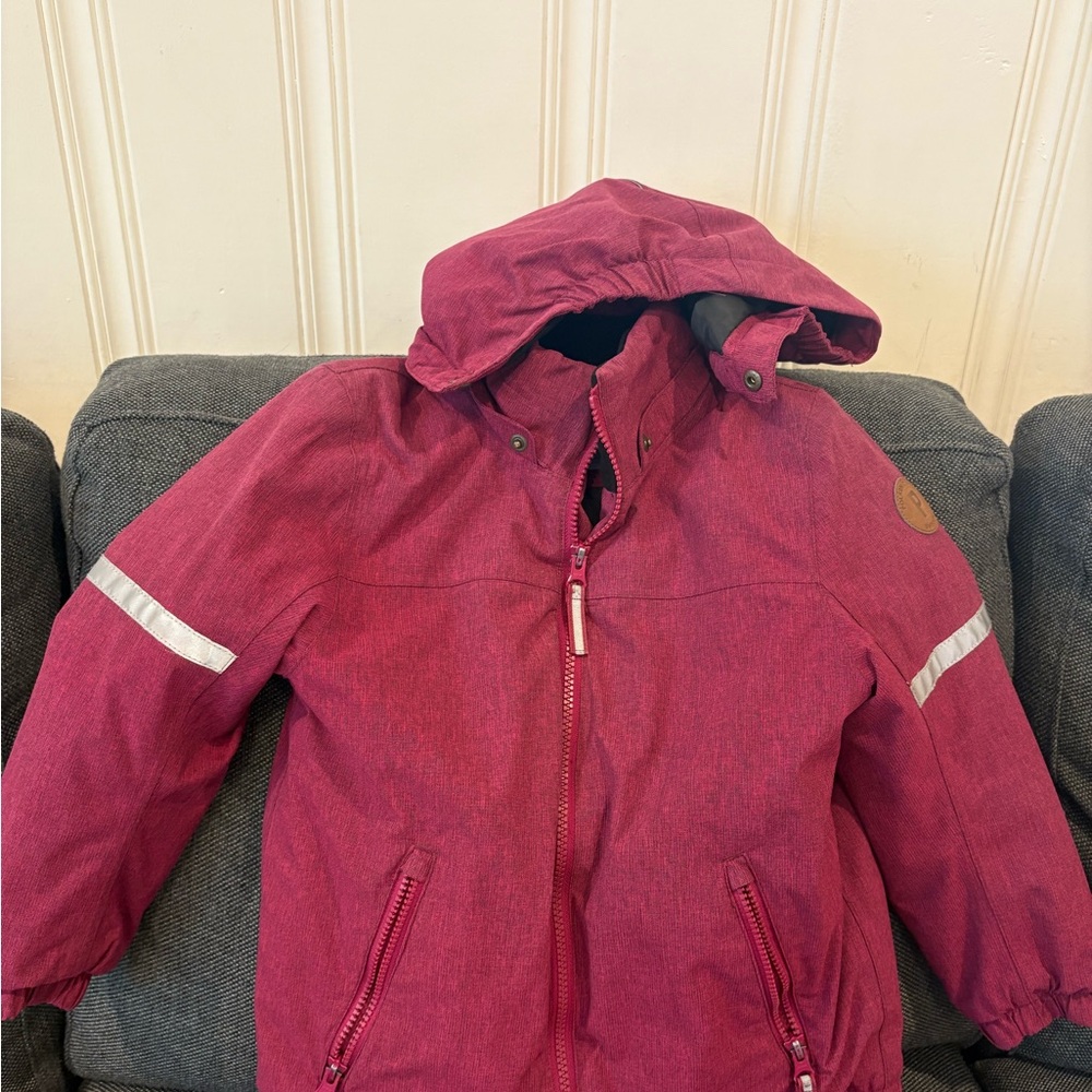 Polarn O. Pyret Fuchsia and Gray Jacket
